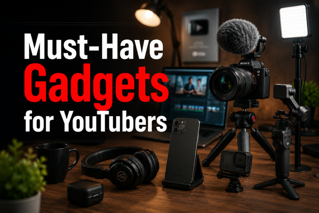 Best Gadgets for Content Creators India 2026 must have gadgets for youtubers