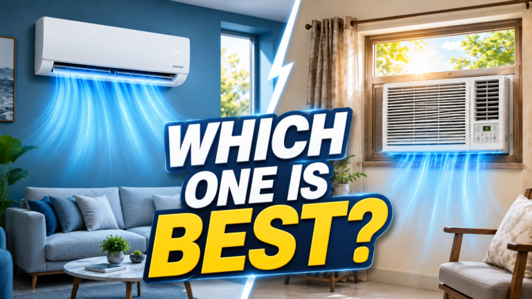 Split vs Window AC Which One to Buy? split vs window ac