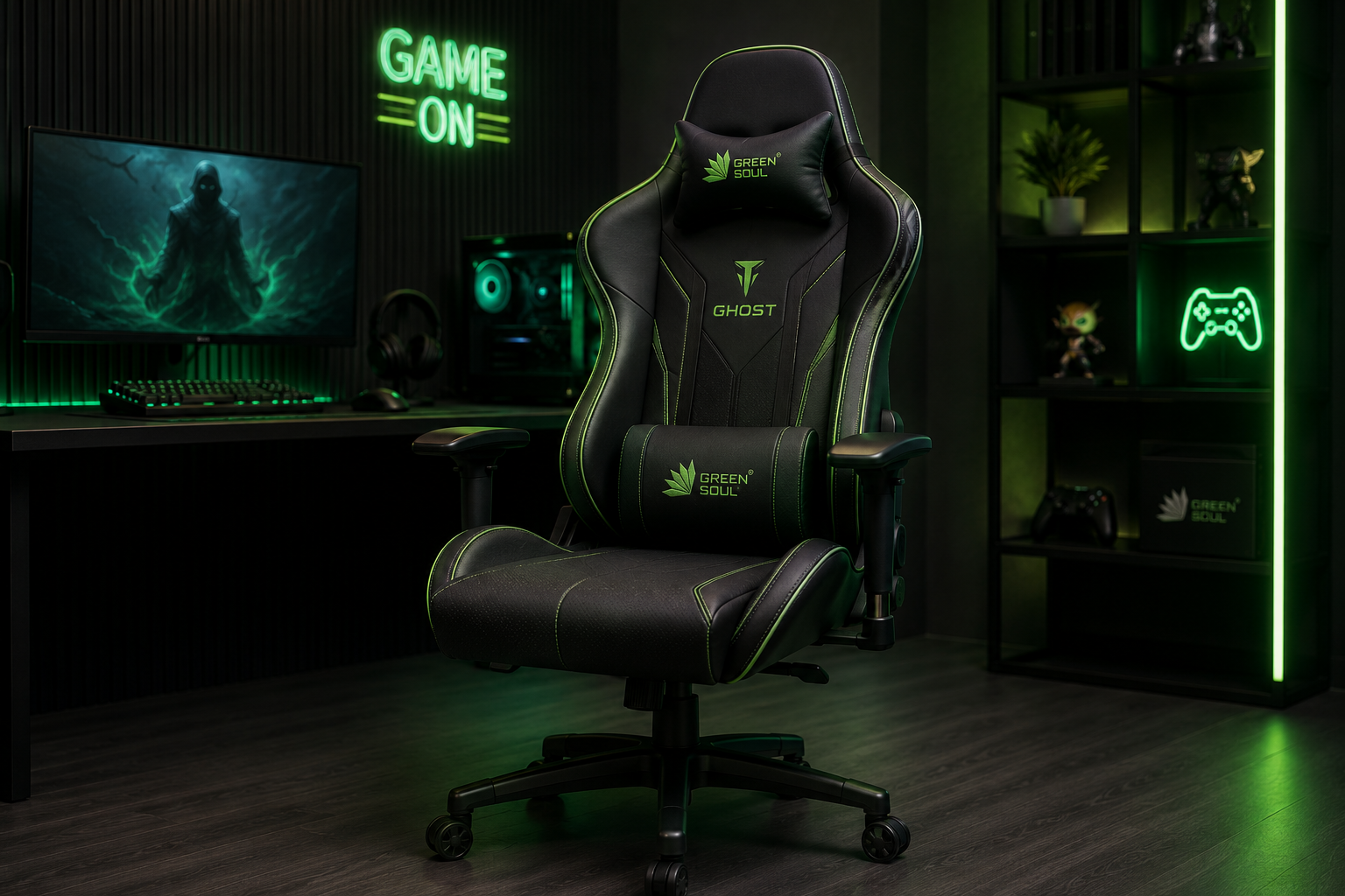 Green Soul Ghost 2026 gaming chair India