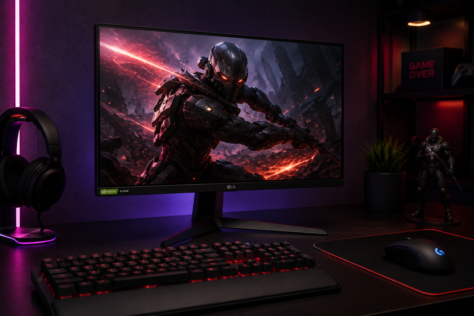 LG 24GN65R 144Hz gaming monitor India 2026