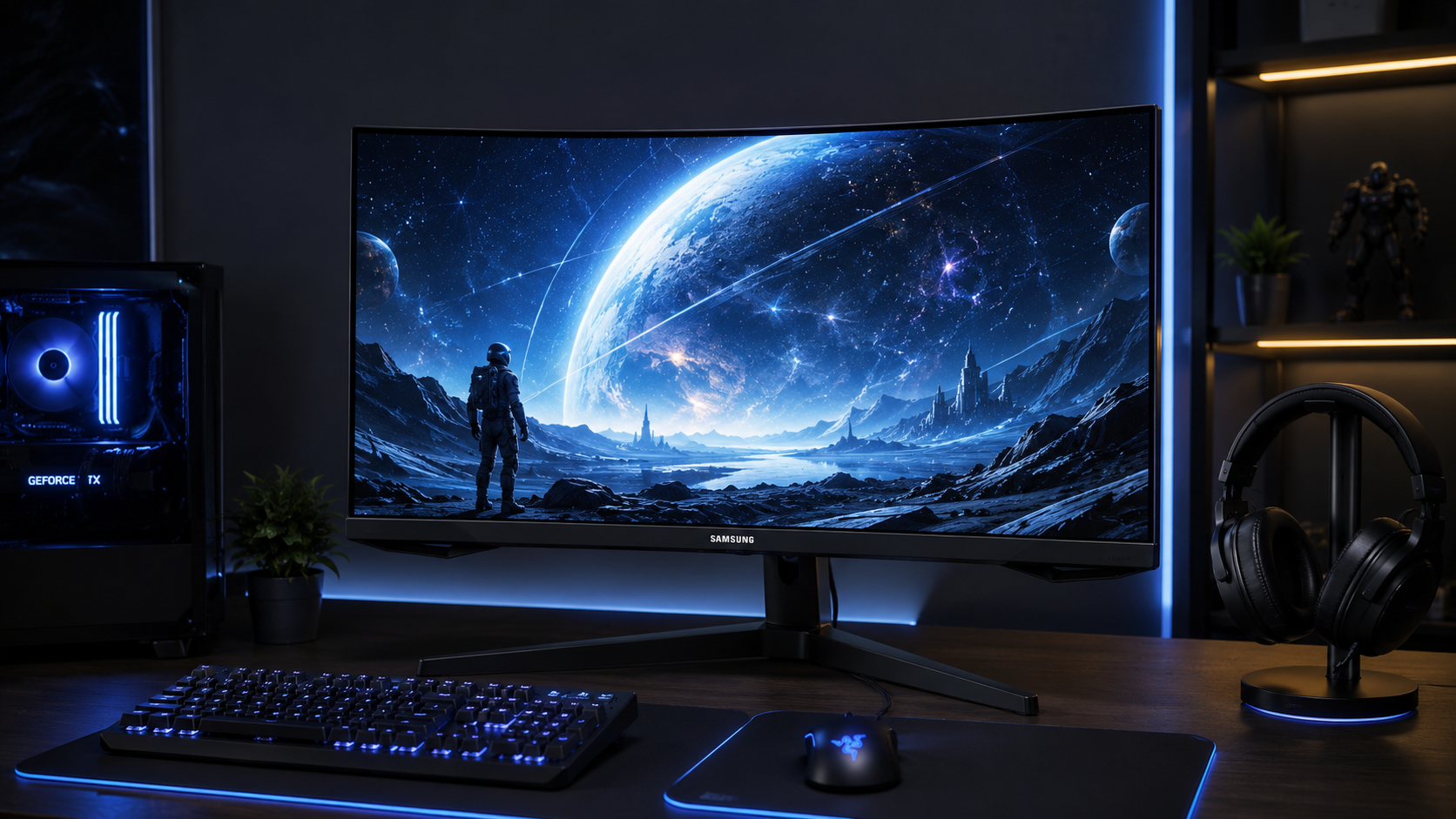 Samsung Odyssey G5 27 QHD 165Hz pro gaming monitor India 2026