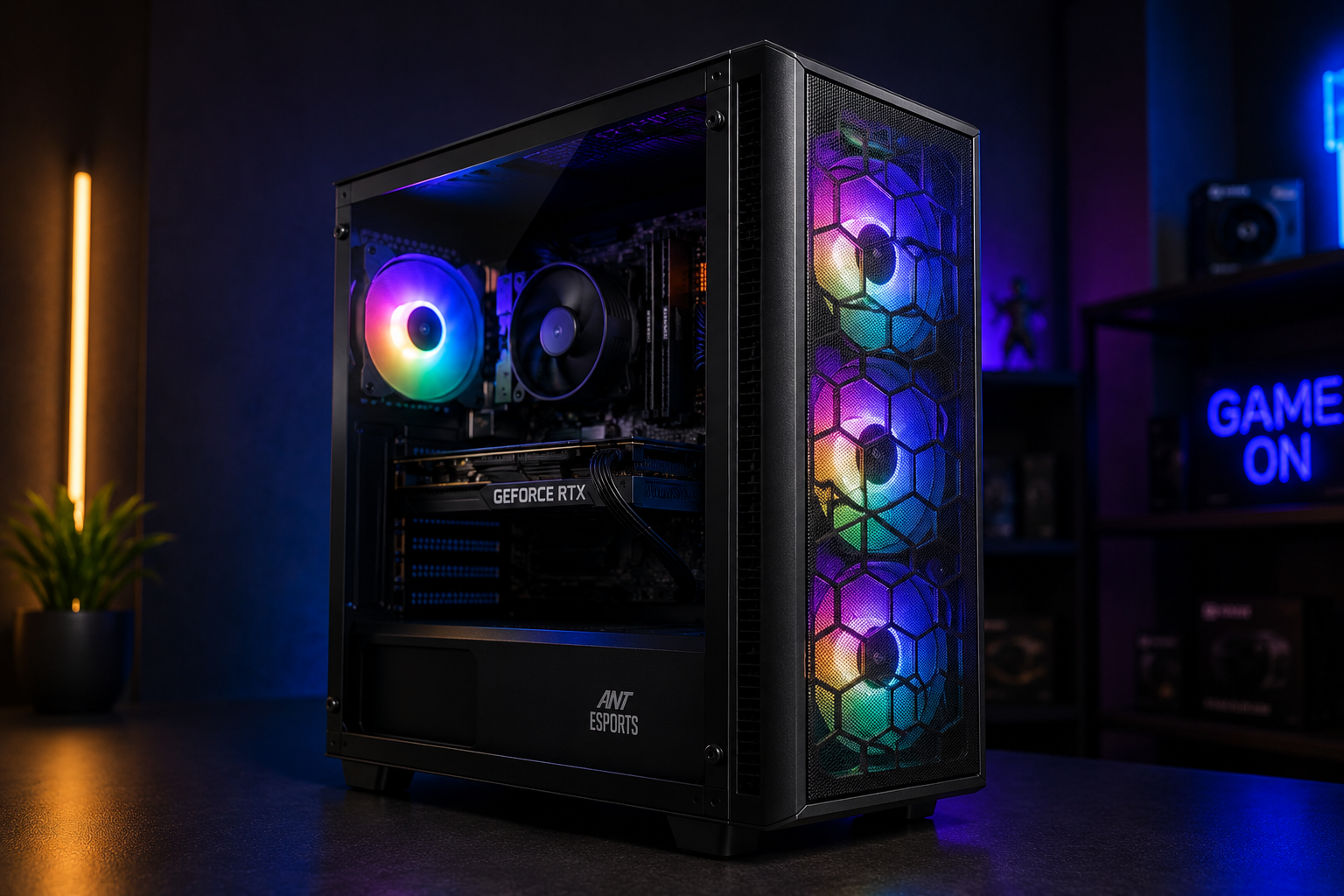Ant Esports ICE-200TG cabinet budget gaming PC India 2026