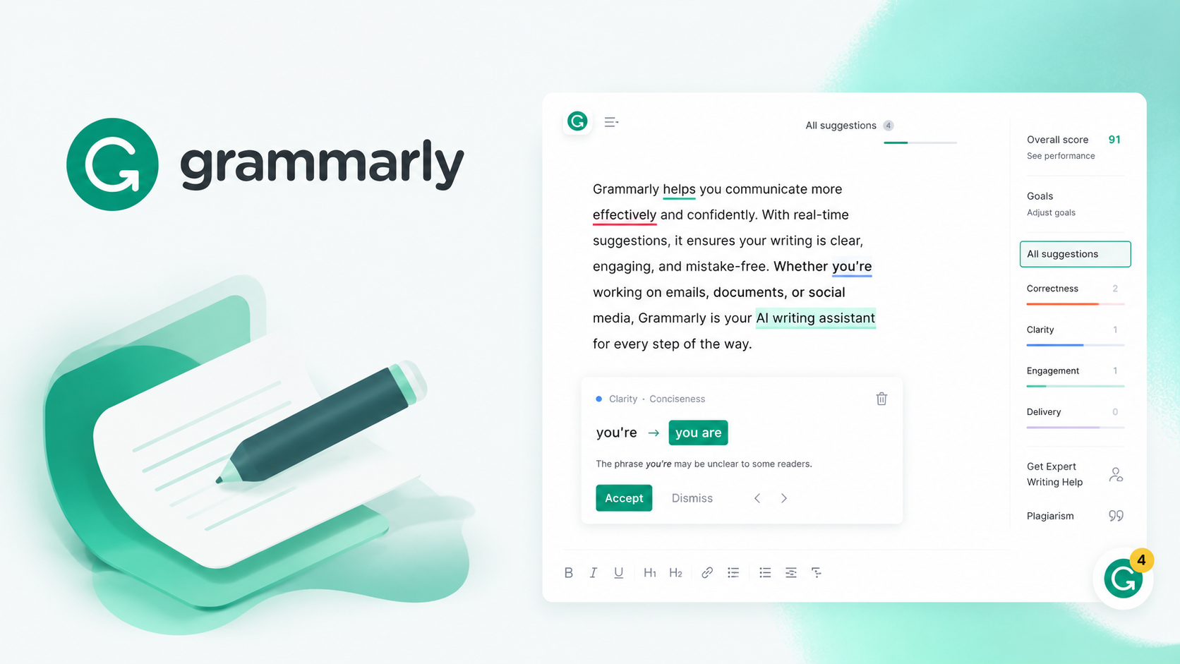 Grammarly vs quillbot vs wordtune which is better Grammarly