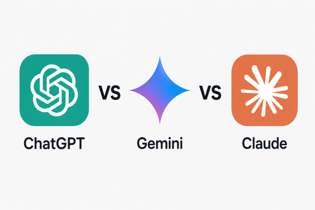 which is better ChatGPT vs Gemini vs Claude chatgpt vs gemini vs claude